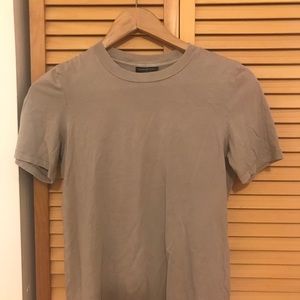 Frank & Oak Essential T-shirt in Taupe